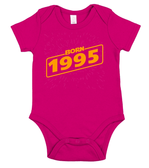Year 1995 A Star Was Born Short Sleeve Baby One-Piece