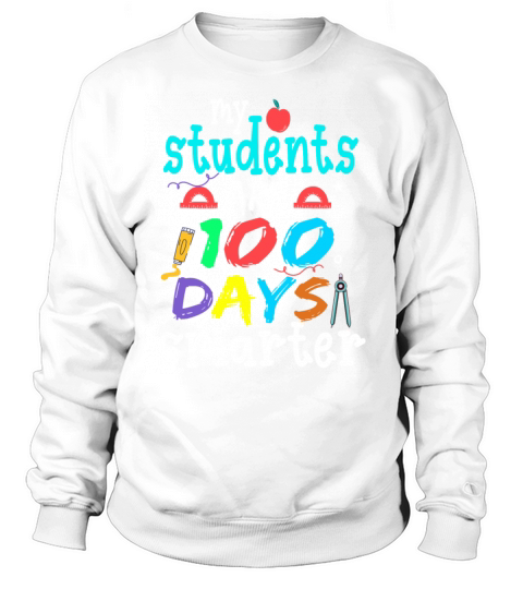 100 Days Of School Design for Kindergarten Teacher Sweatshirt Unisex