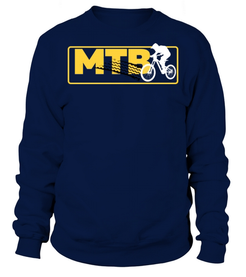 Black and Yellow Mountain Bike T Shirt Sweatshirt Unisex