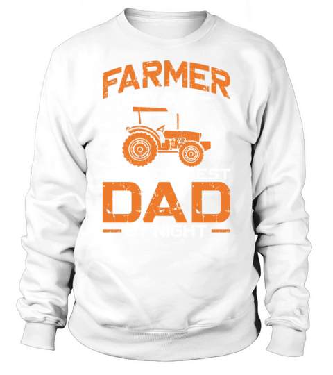 Farming Farmer Dad Father Vintage Sweatshirt Unisex