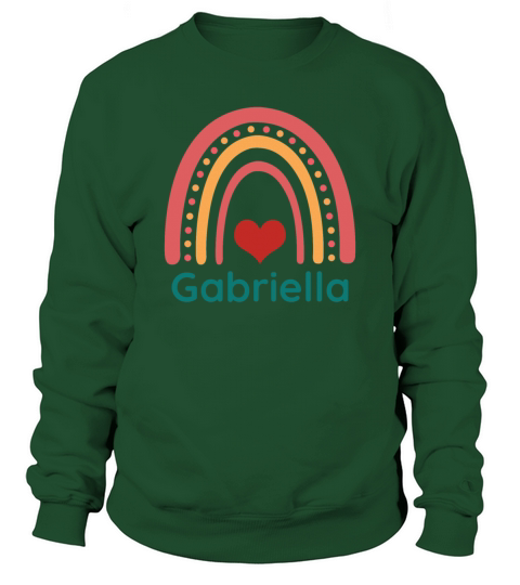 Gabriella Vintage Boho Rainbow Sweatshirt Unisex