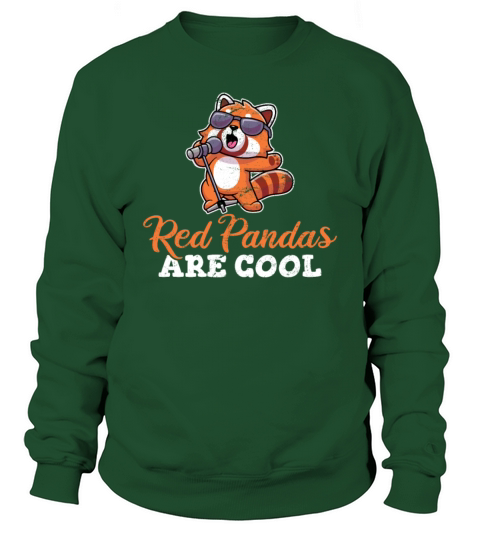 Red Pandas Are Cool Funny Panda Lover Cute Red Pan Sweatshirt Unisex