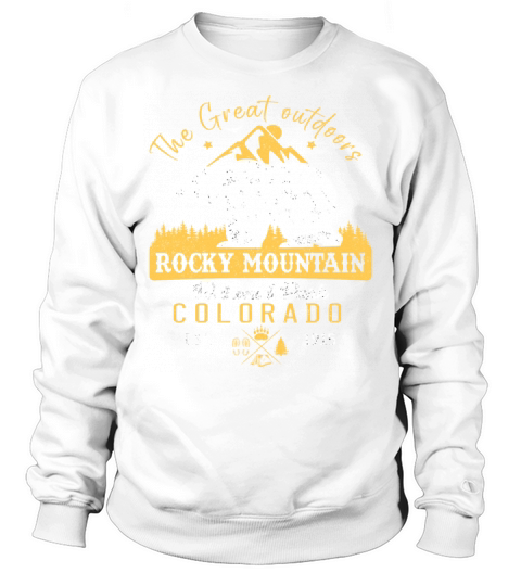 Rocky Mountain Colorado Sweatshirt Unisex