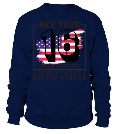 Stay Strong American Vintage Typography Lettering Sweatshirt Unisex