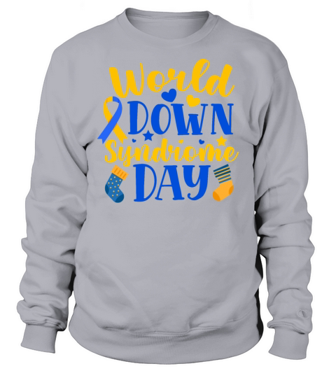 World Down Syndrome Day Outfit for Men Women Kids Sweatshirt Unisex