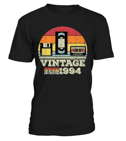 29 Year Old Vintage 1994 29th Birthday Gift T-Shirt Unisex