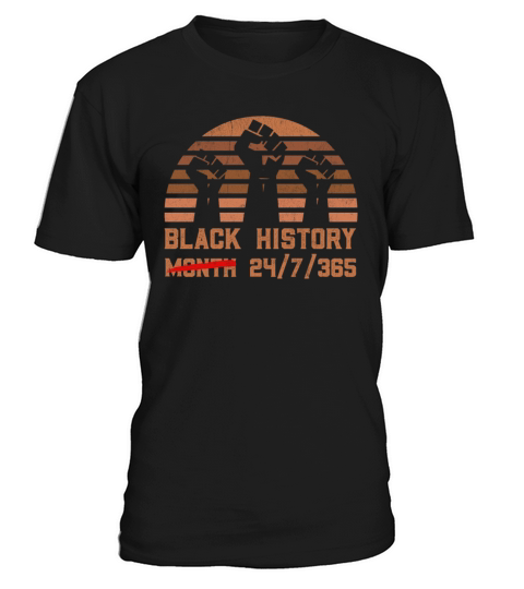 Black History Month USA Black History African T-Shirt Unisex