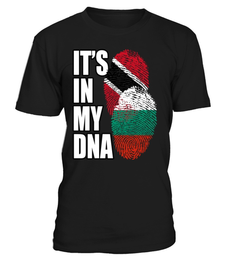 Bulgarian And Trinidad Tobago Mix Heritage DNA Fla T-Shirt Unisex