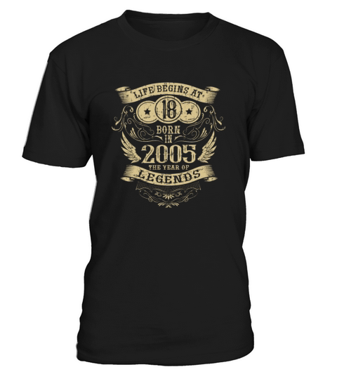 Coming of Age Gifts Vintage 2005 Vintage Birthday T-Shirt Unisex