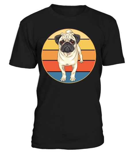 French Bulldog Dog Breed Vintage Retro Sunset T-Shirt Unisex
