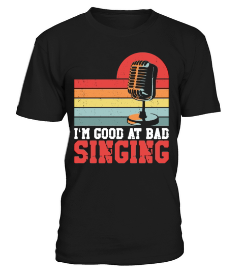 Karaoke Singer Retro Vintage Im T-Shirt Unisex