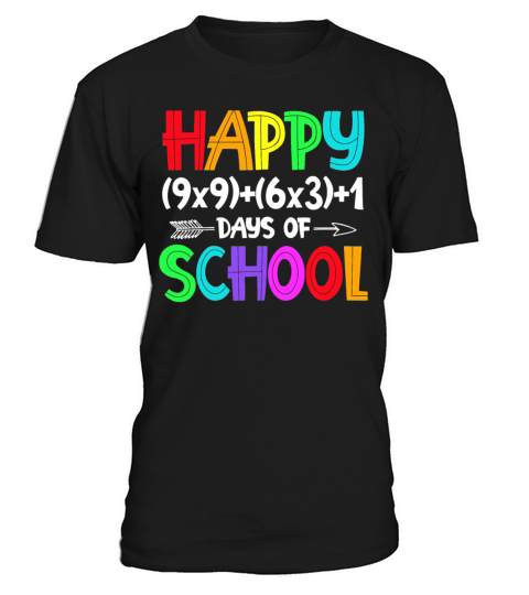 Math Formula 100 Days Of School Shirt Math Teacher T-Shirt Unisex