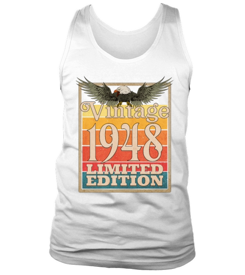 1948 Vintage Retro American Eagle Limited Edition Tank Top Unisex