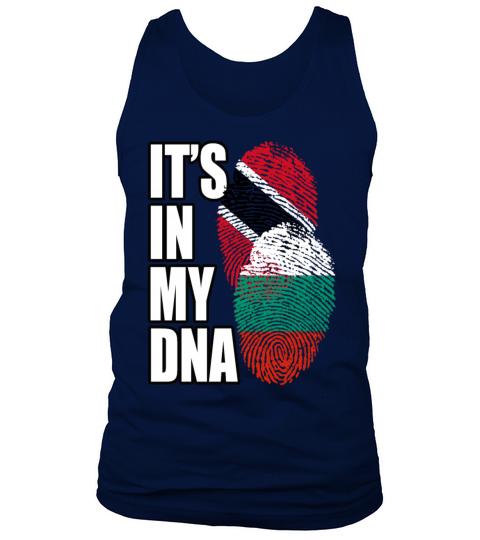 Bulgarian And Trinidad Tobago Mix Heritage DNA Fla Tank Top Unisex