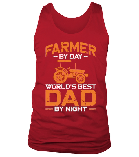 Farming Farmer Dad Father Vintage Tank Top Unisex
