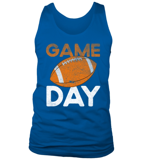 Game Day Football Season Team Sports Vintage Tank Top Unisex