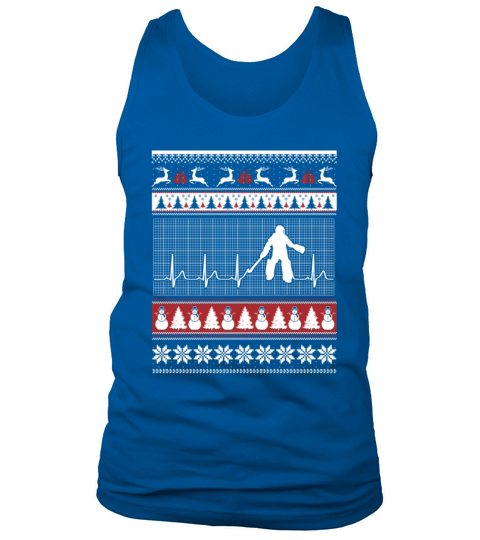 Hockey-Perfect hockey christmas sweater for fans Tank Top Unisex
