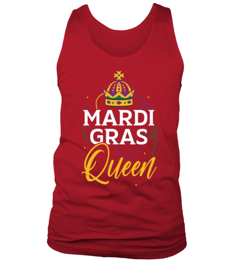 Mardi Gras Queen New Orleans Louisiana Parade Tank Top Unisex