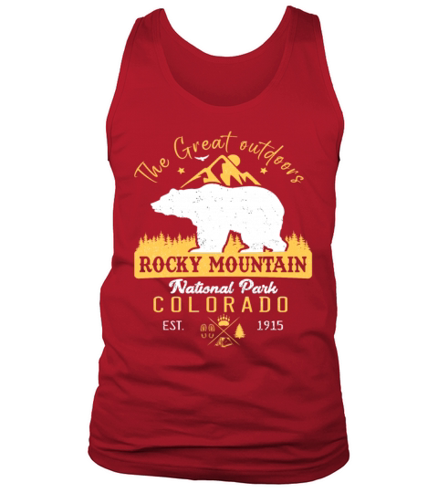 Rocky Mountain Colorado Tank Top Unisex