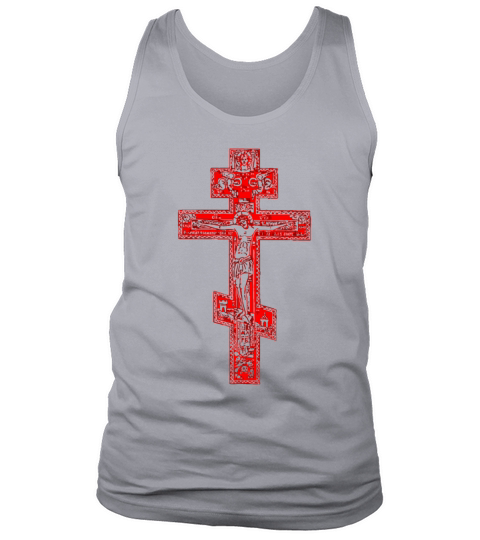 Russian Orthodox Three Bar Cross Classic T Shirt Tank Top Unisex