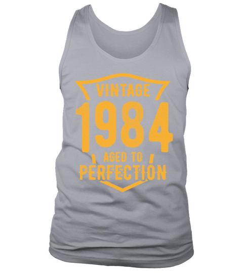 Vintage 1984 Aged To Perfection 39th Birthday Tank Top Unisex