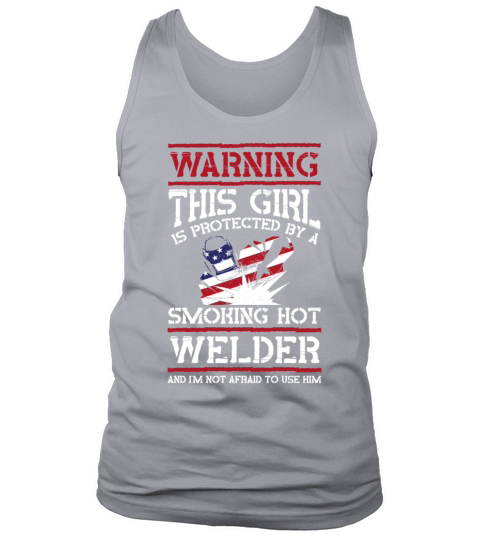 Welder Welding Girlfriend Vintage Tank Top Unisex