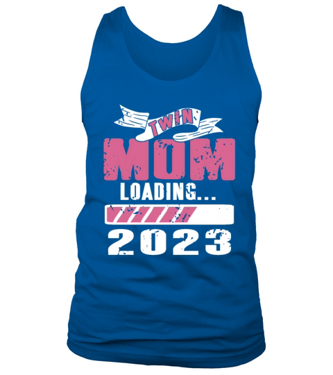 Womens Twin Mama Twin Mom to Be Pregnancy Tank Top Unisex