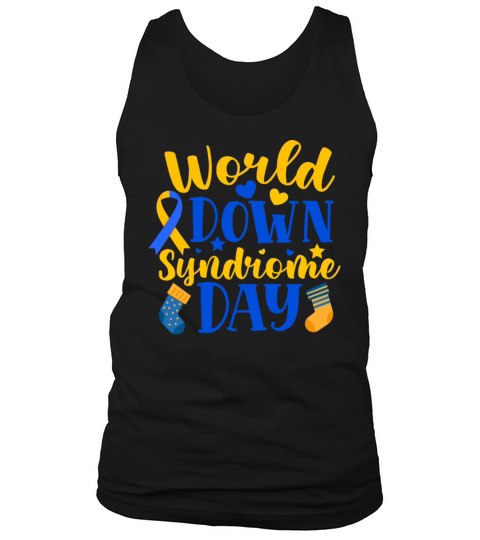 World Down Syndrome Day Outfit for Men Women Kids Tank Top Unisex