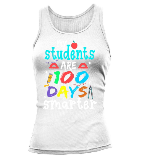 100 Days Of School Design for Kindergarten Teacher Tank top Woman