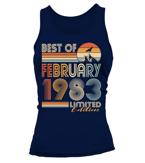 40th birthday vintage 1983 best of 1983 Tank top Woman