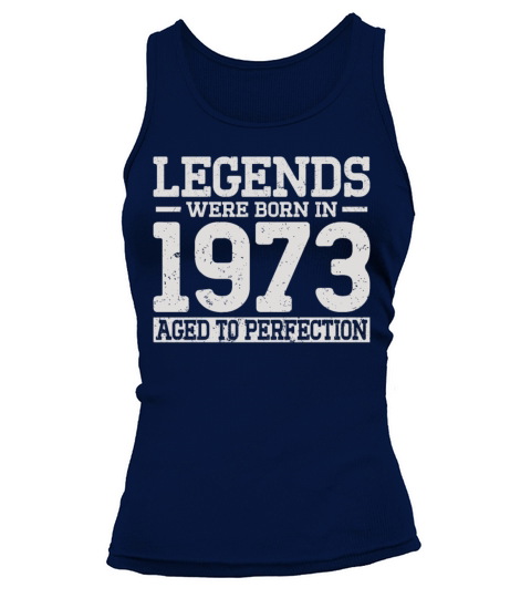 50th birthday vintage legends were born in 1973 Tank top Woman
