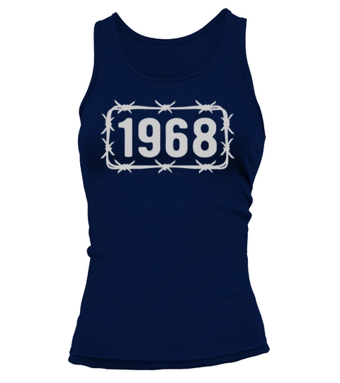 Birthday Vintage 1968 Barbed Wire Tank top Woman