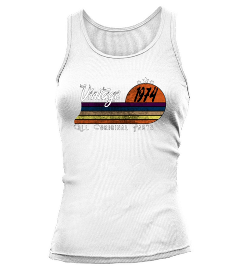 Born In 1974 Vintage Retro Classic Gifts Tank top Woman