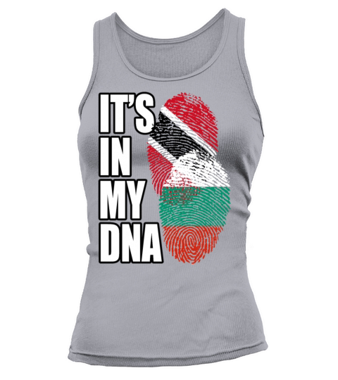 Bulgarian And Trinidad Tobago Mix Heritage DNA Fla Tank top Woman