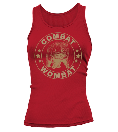 Combat Wombat For A Wombats Lover Tank top Woman