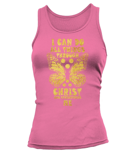 I Can Do All Things Through Christ Strengthens Tank top Woman