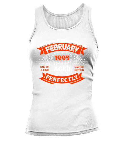Legends Were Born In February 1995 Birthday Tank top Woman
