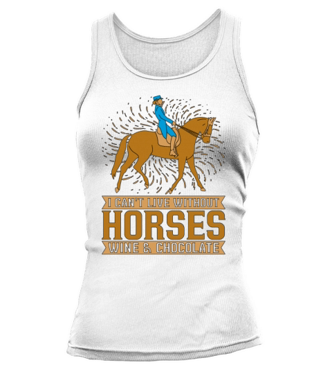 Show Jumping I Cant Live Without Horseback Riding Tank top Woman
