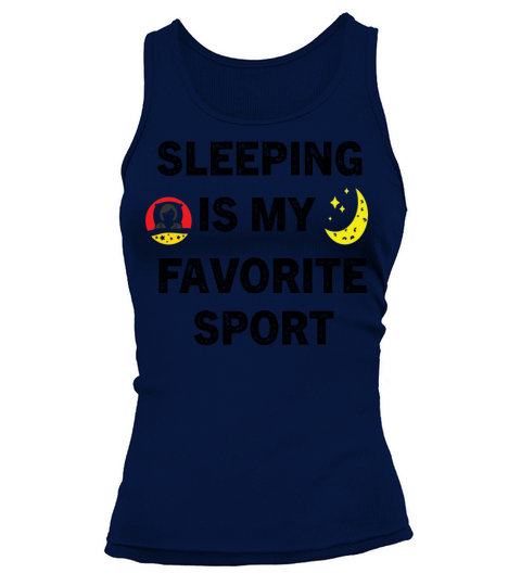 SLEEPING IS MY FAVORITE SPORT Tank top Woman