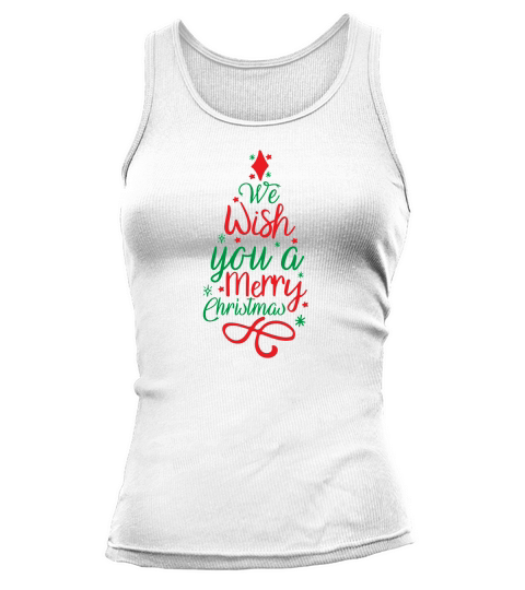 We Wish You a Merry Christmas Tank top Woman