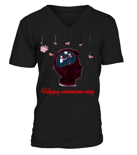 Be mine forever valentine day gift for wife gift V-Neck T-shirt