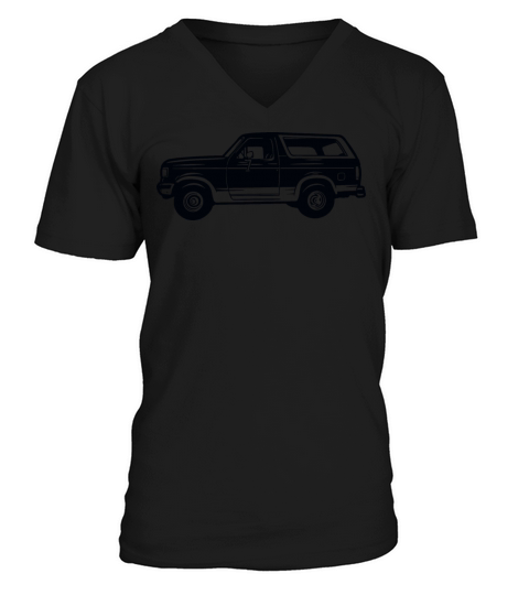 ford bronco 1989 vintage V-Neck T-shirt