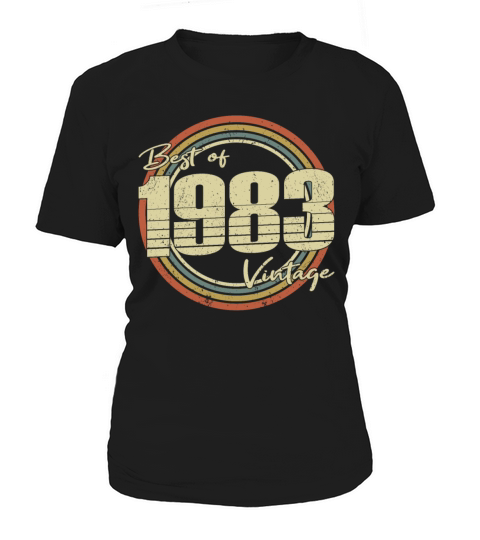 40th birthday vintage 1983 best of 1983 Women's T-Shirt