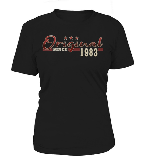 40th birthday vintage 1983 original since 1983 Women's T-Shirt