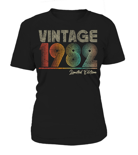 41 Years Old Vintage 1982 41st Birthday Gifts Women's T-Shirt