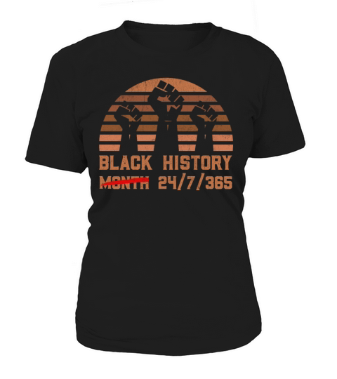 Black History Month USA Black History African Women's T-Shirt
