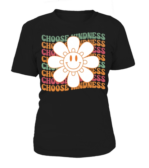 Choose Kidness - Retro typography Women's T-Shirt