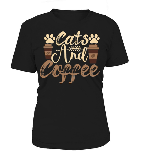 Funny Quote Vintage Azuco Coffee Cat Women's T-Shirt
