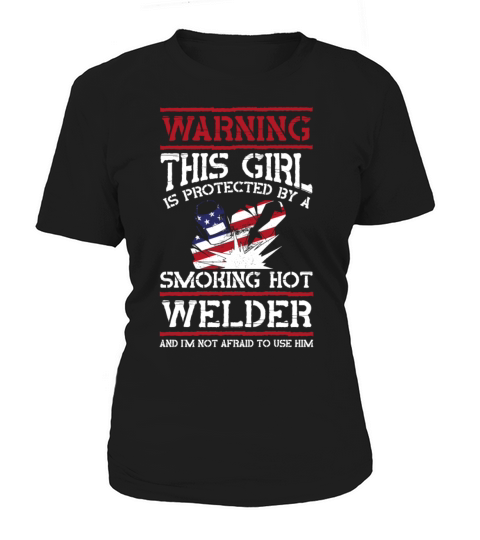 Welder Welding Girlfriend Vintage Women's T-Shirt