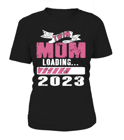 Womens Twin Mama Twin Mom to Be Pregnancy Women's T-Shirt
